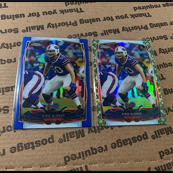 Lot of 2: Kiko Alonso ‘14 Topps Chrome Cards